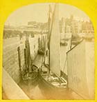 Ships in Harbour [Stereoview]